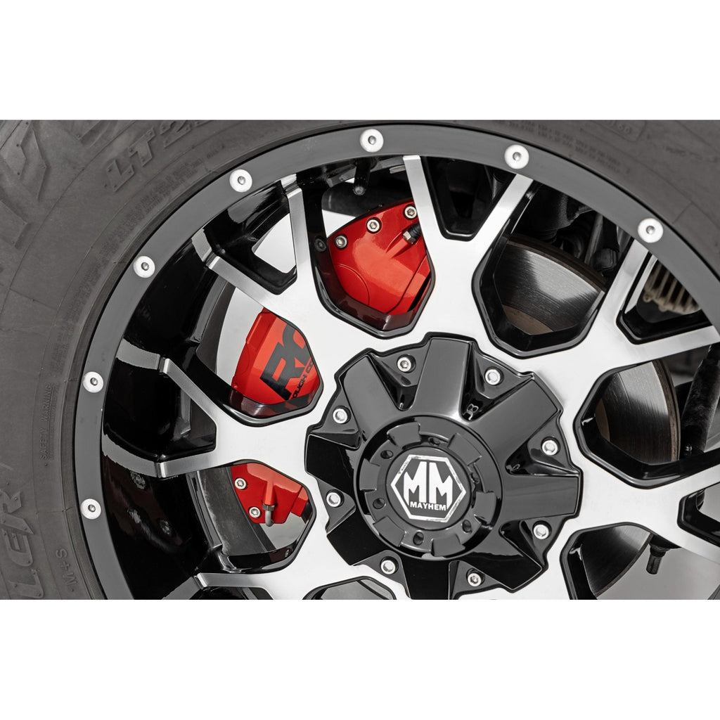 Rough Country Brake Caliper Covers for 2019-2026 Chevy/GMC 1500 - 71106A