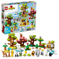 LEGO DUPLO Wild Animals Of The World Building Toy Set, 142 Pieces - 10975