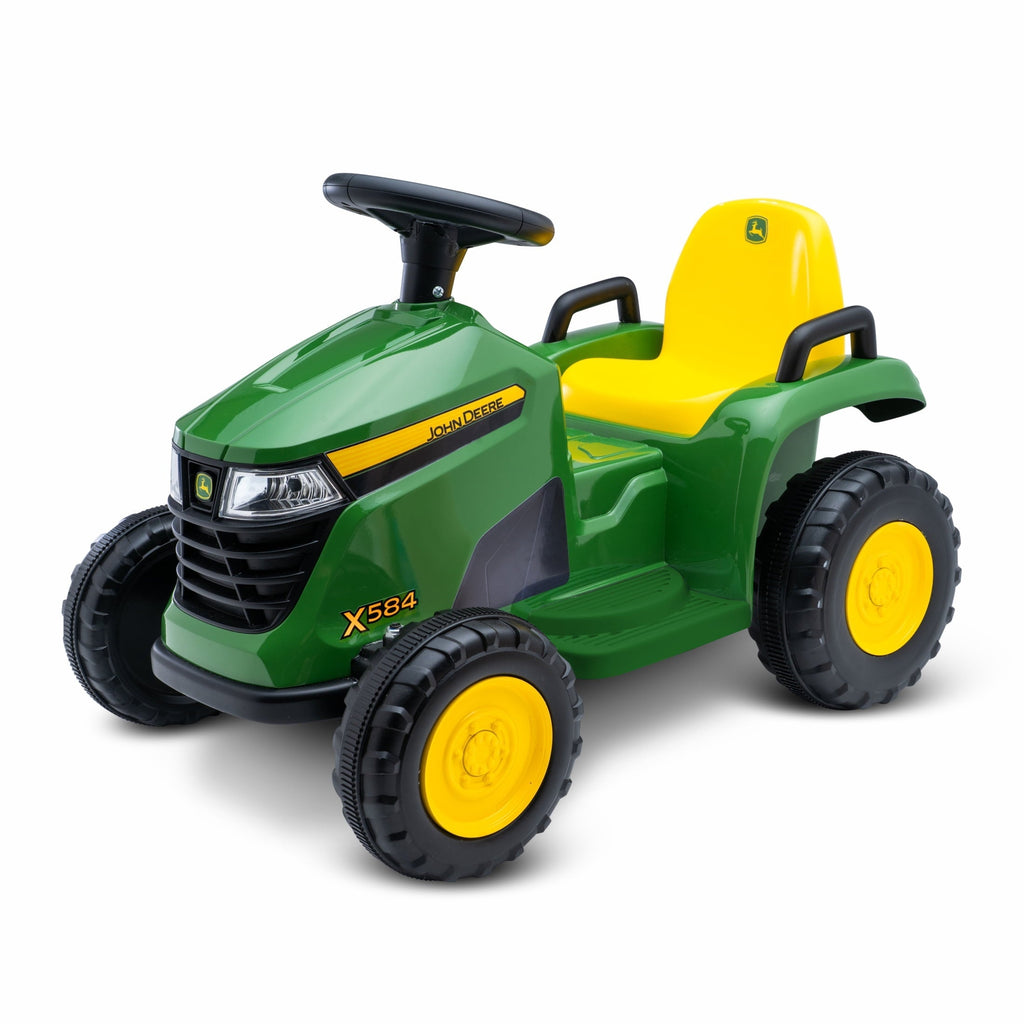 John Deere 6V Battery Powered Ride-On Tractor with Remote Control for Ages 18M to 36M