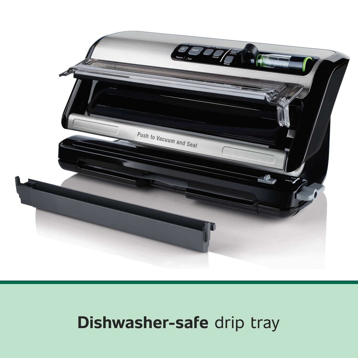 FoodSaver FM5200 Series 2-in-1 Vacuum Sealing System for Food Preservation