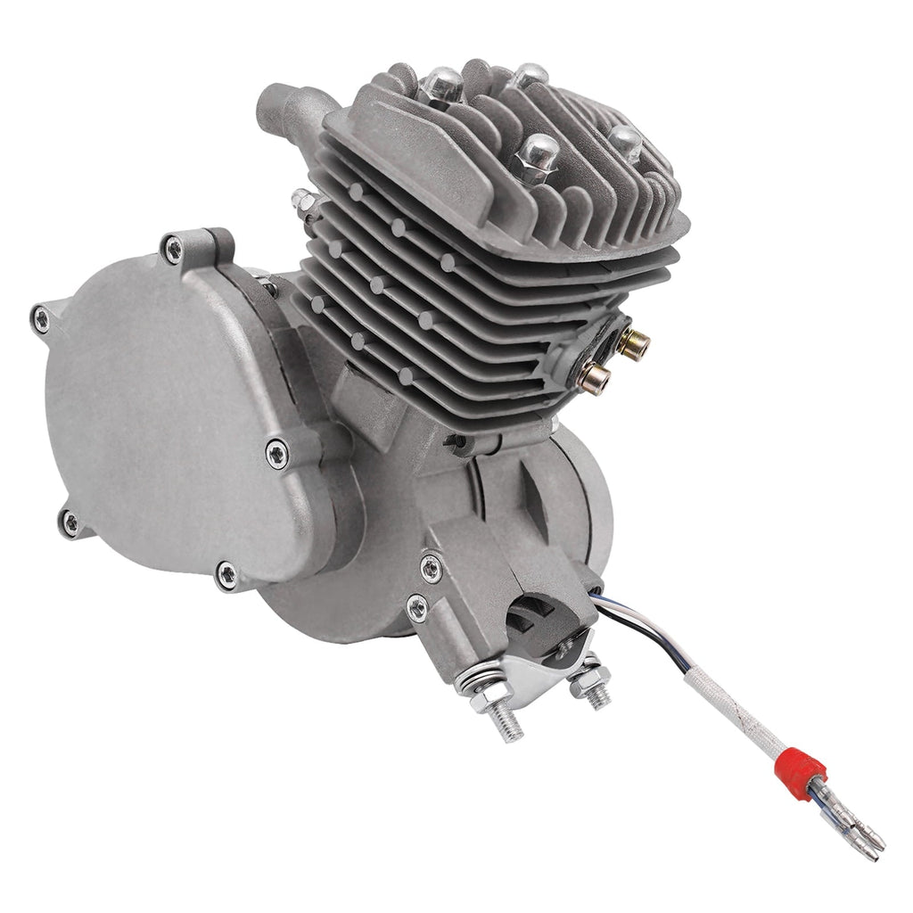ChicHomey 80cc 2-Stroke Bicycle Engine,1.85kw 5500 RPM Gas Motor with CDI Ignition, for 26-28" V-Frame Bikes