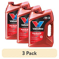 3 pack) Valvoline MaxLife High Mileage 10W-30 Synthetic Blend Motor Oil 5 Quart