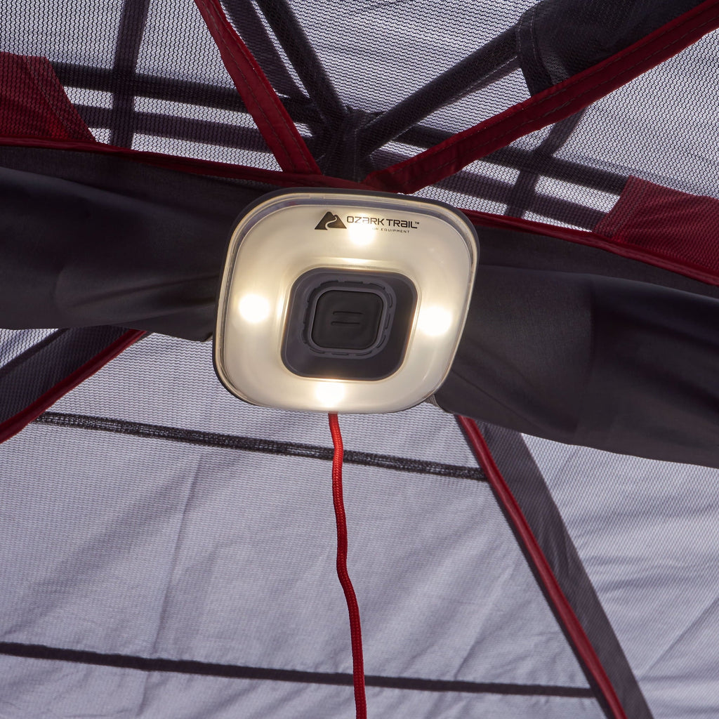 Ozark Trail 12-Person Cabin Tent with Convertible Screen Room