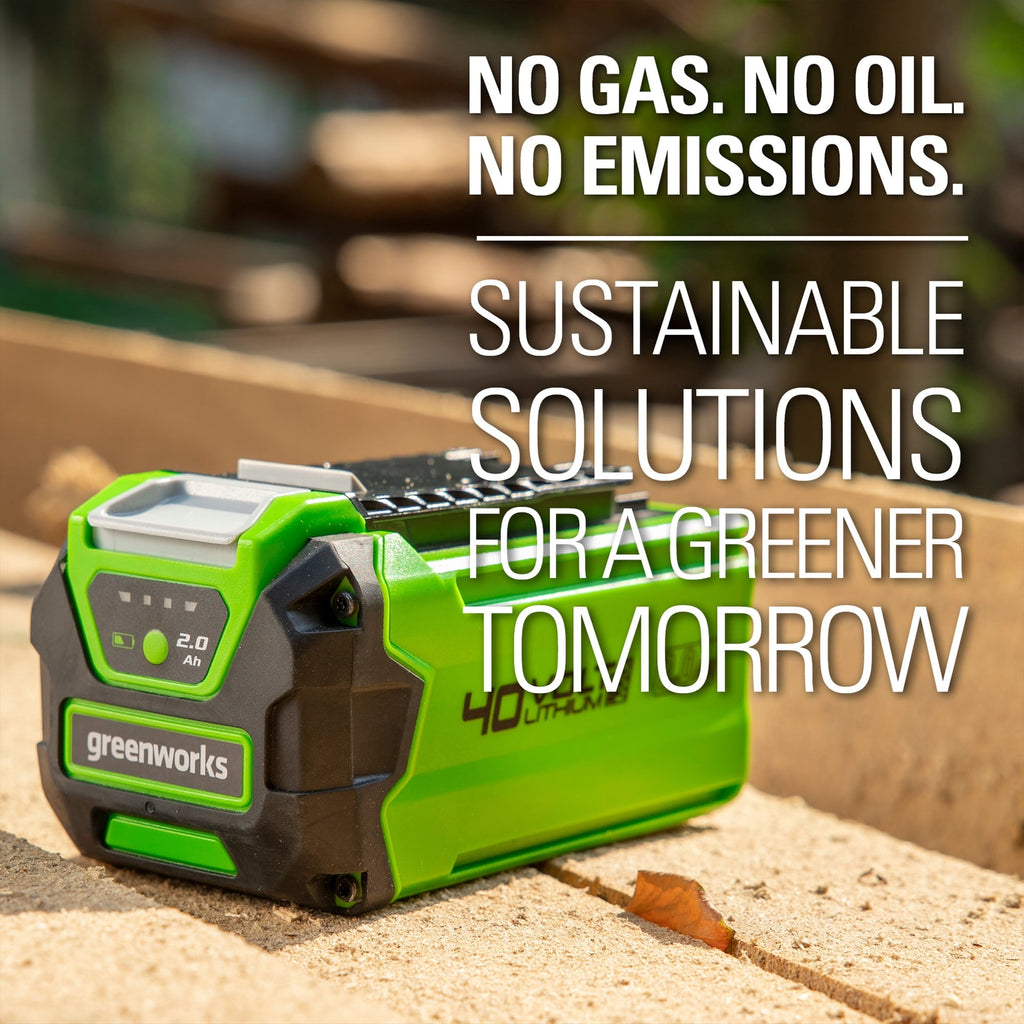 Greenworks G-Max Li-Ion 40V 2Ah Battery 29462 Compatible Only with Greenworks G-Max Tools