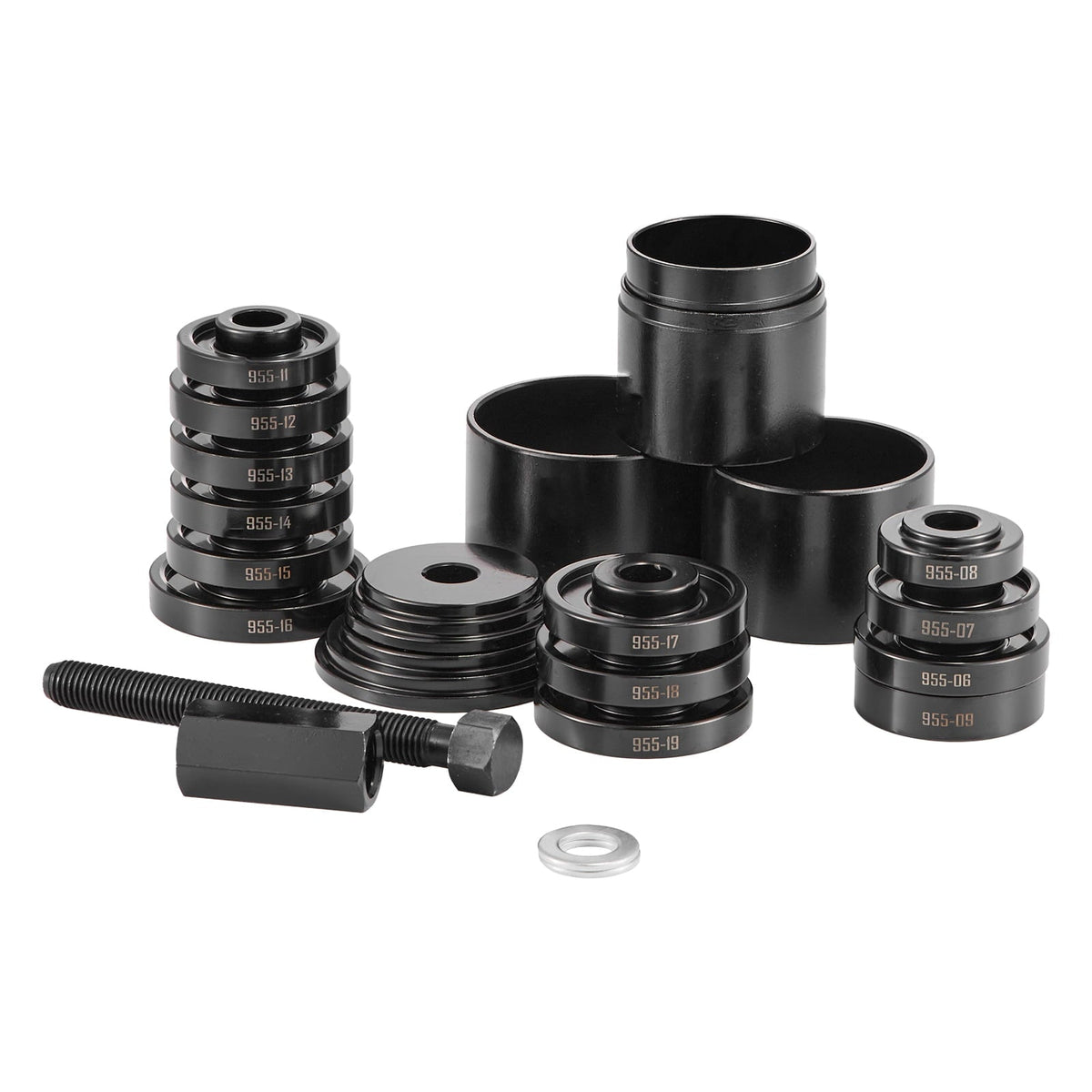 VEVOR Wheel Bearing Press Kit, 23 PCS FWD Bearing Puller Tools, for Front Wheel Drive Bearing Removal and Installation, Wheel Bearing Tool with