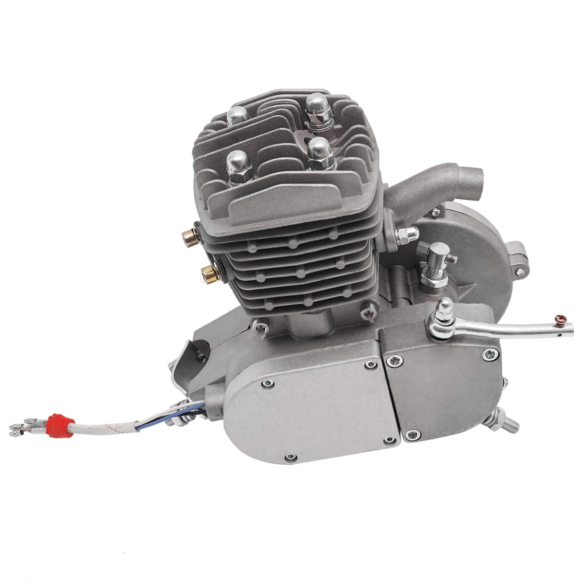 ChicHomey 80cc 2-Stroke Bicycle Engine,1.85kw 5500 RPM Gas Motor with CDI Ignition, for 26-28" V-Frame Bikes