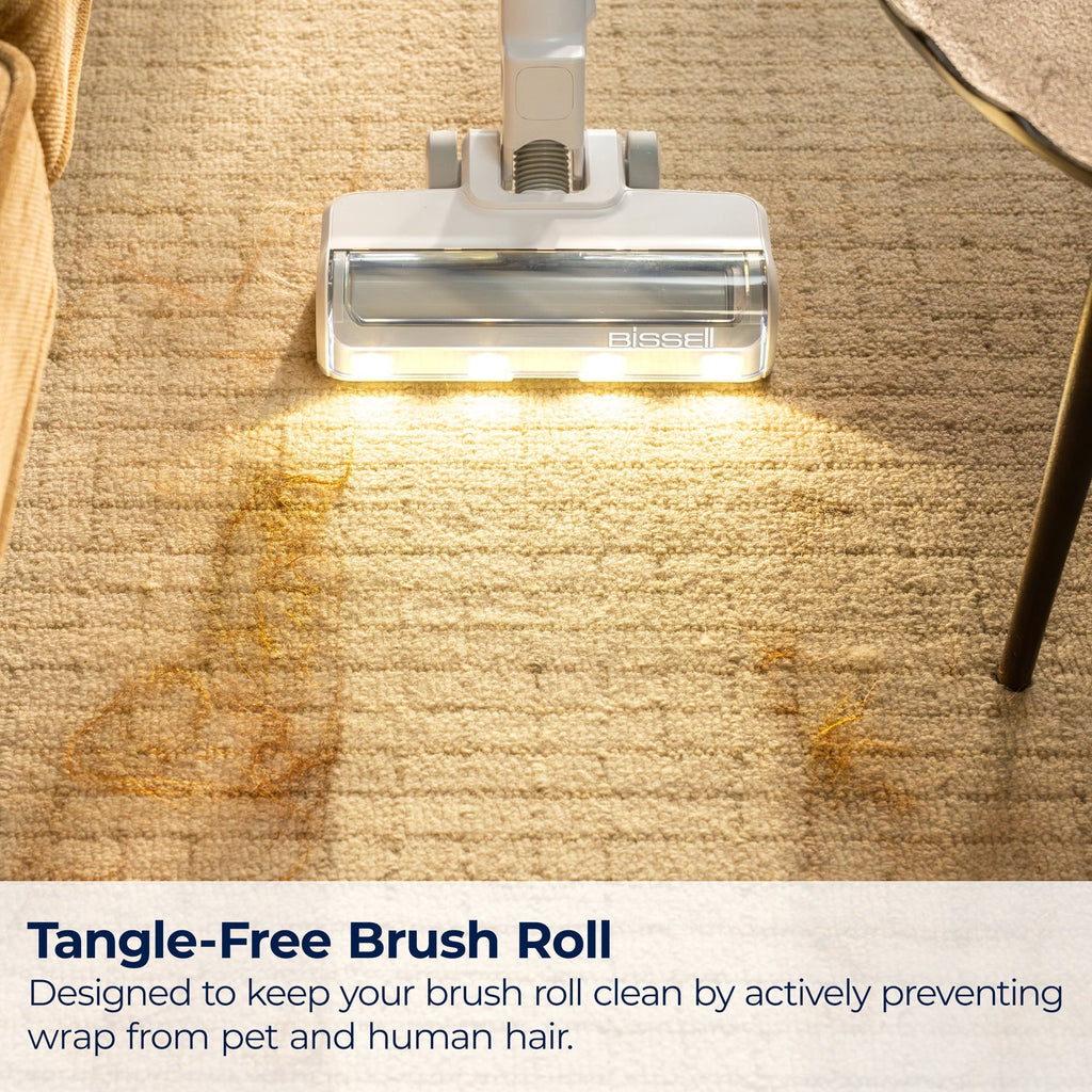 BISSELL PowerClean 200W Cordless Stick Vacuum, for Carpet & Hard Floors Self-Standing, Tangle-Free 40 min run time 4172