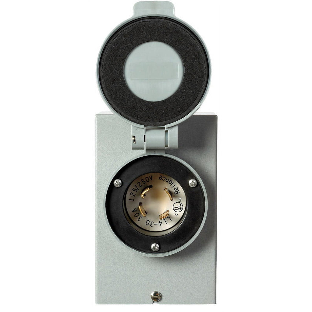 Outdoor Power Inlet Box,30 Amps PB30