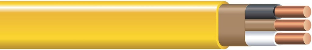Southwire Romex Brand Simpull Solid Indoor 12/2 W/G NMB Cable 100ft Coil - SW# 28828228