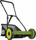 Sun Joe Manual Reel Mower With Grass Catcher, 16 Inch - MJ500M