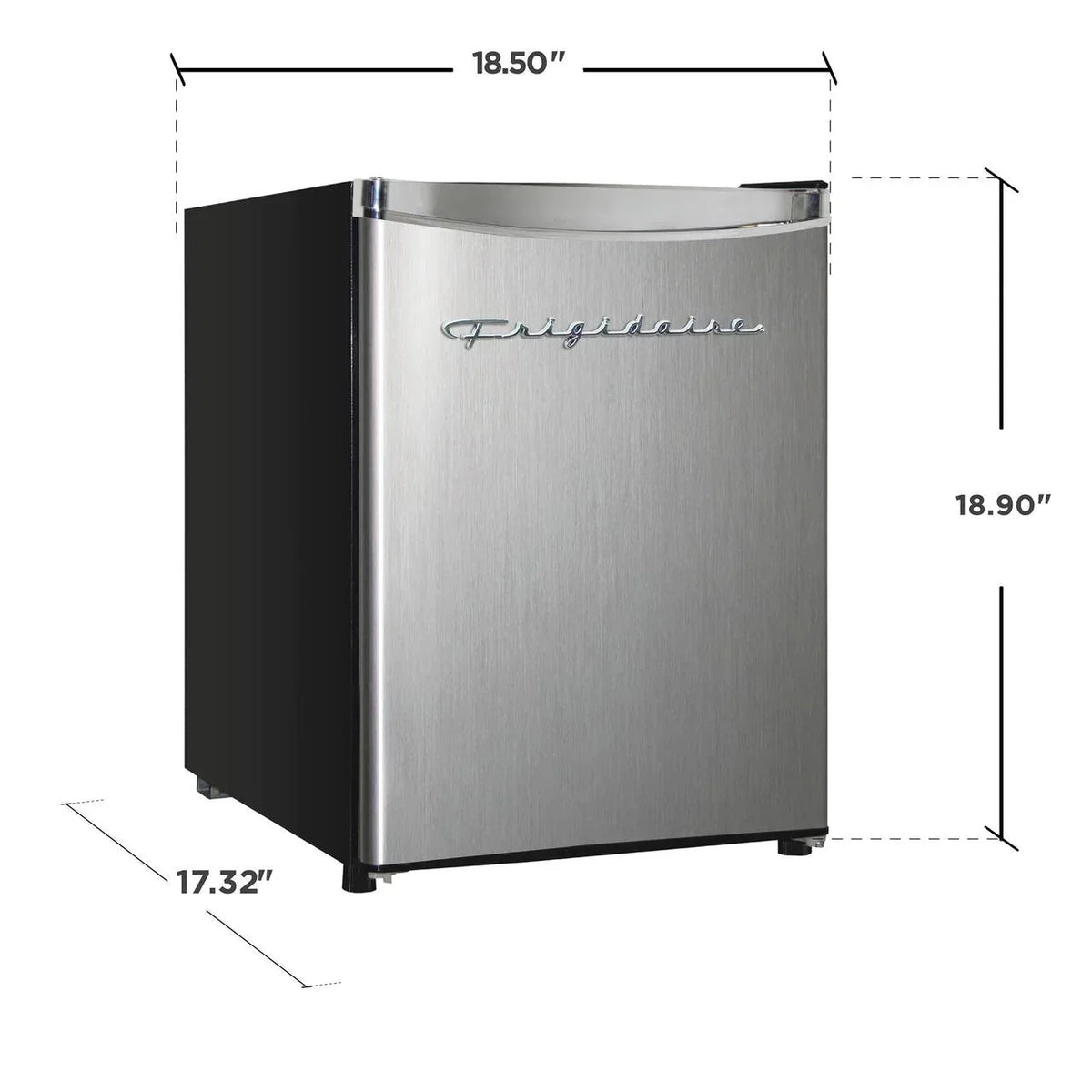 Frigidaire Upright Freezer, 1.1 Cu. Ft., Stainless Platinum Design Series