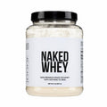 NAKED Whey 2LB 100% Grass Fed Whey Protein Powder - Only 1 Ingredient, Unflavored Whey Protein, NSF Certified, Undenatured, Gluten Free, Soy Free, No