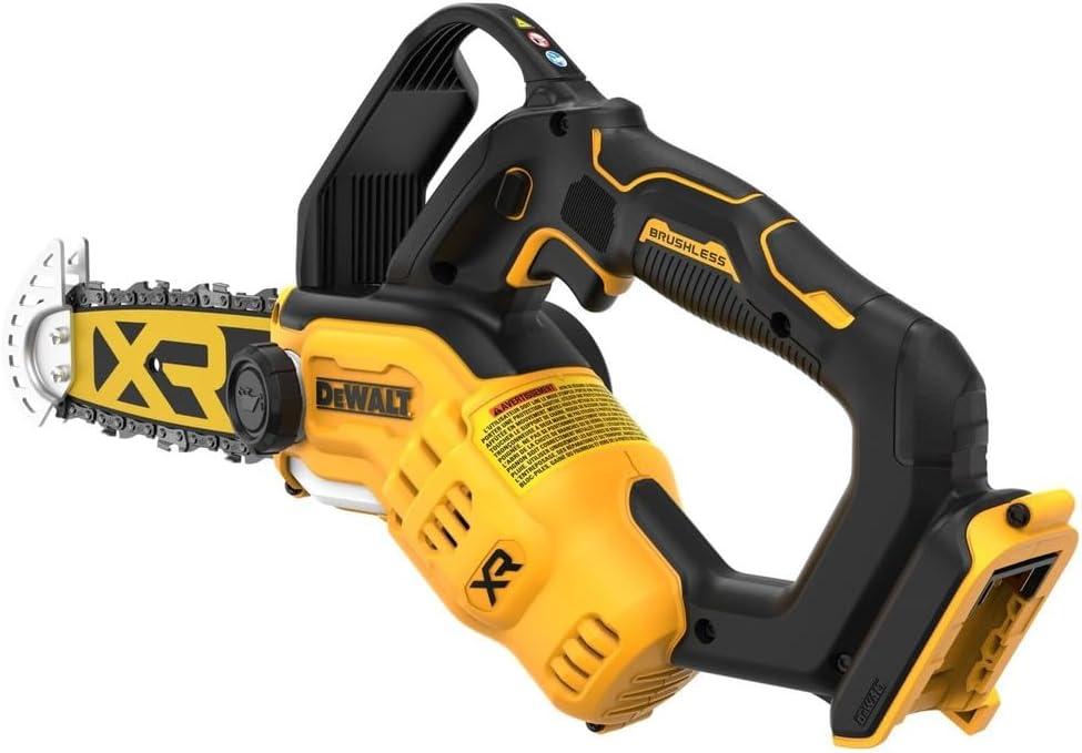 DEWALT 20V MAX Pruning Chainsaw, 8 Inch Bare Tool Only (DCCS623B)