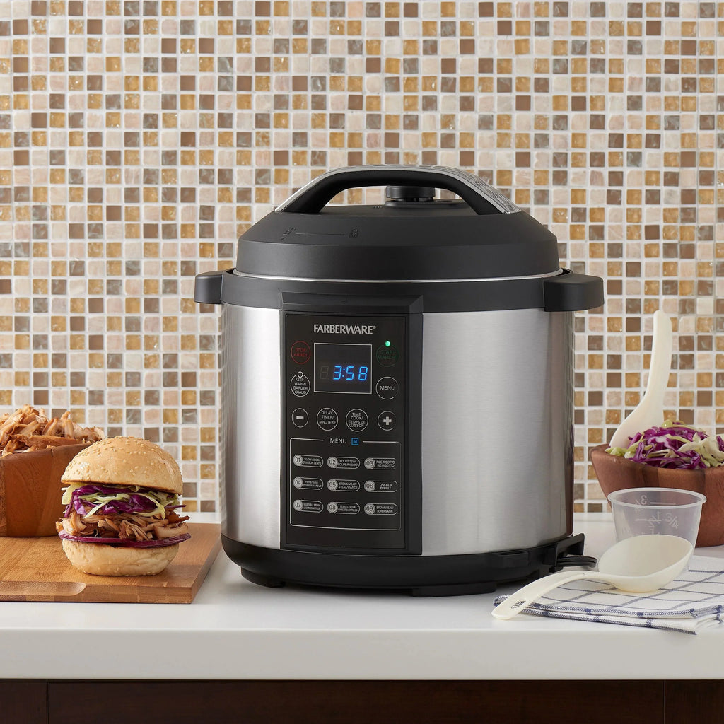 Farberware Programmable Digital Pressure Cooker, 6 Quart