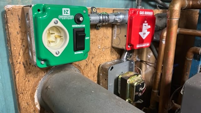 The Original EZ GENERATOR SWITCH - Patented, UL/CSA Approved Manual Transfer Switch - Made in the USA