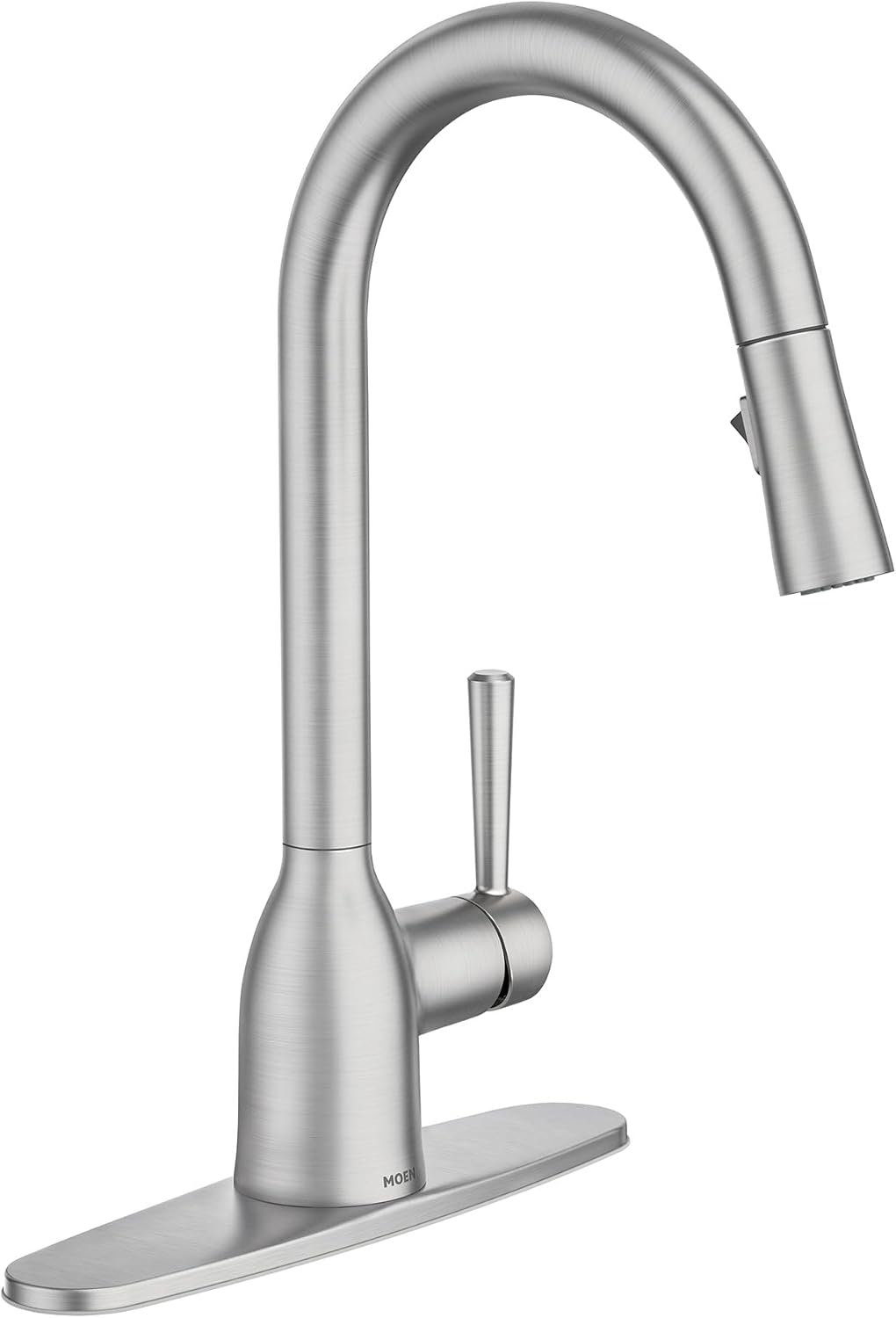 Moen Adler Pulldown Kitchen Faucet, Spot Resist Stainless, 87233SRS