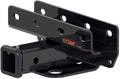 CURT 13392 Class 3 Trailer Hitch, 2" Receiver, Fits 2007-2018 Jeep Wrangler JK, 2018-2026 Wrangler JL, 5,000 lb GTW, 500 lb TW, 5,000 lb WD, Custom