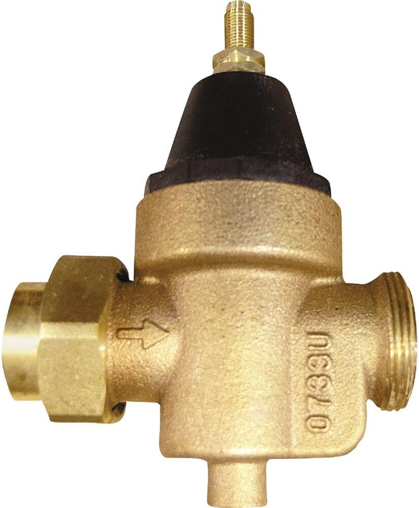 Watts LFN45B Lead-Free Water Pressure Reducing Valve 1" NPT Union Inlet