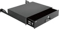 Tecmojo 2U Rack Drawer,Rack Mount Drawer for 19in Network Equipment/Server/AV Rack or Cabinet Enclosure,Sliding and Lockable Server Rack Drawer