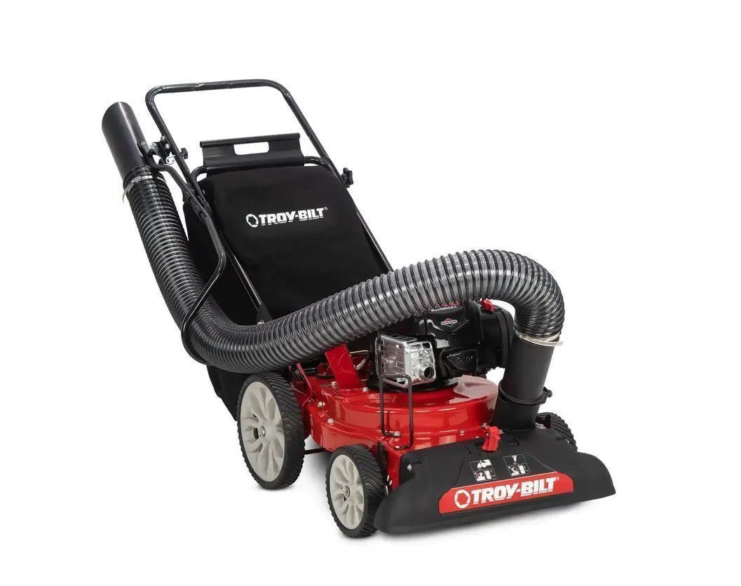 Troy-Bilt Gas Powered Chipper Shredder Vacuum, 24 in Vacuum Width, 1.5 in Chipping Capacity - CSV060B
