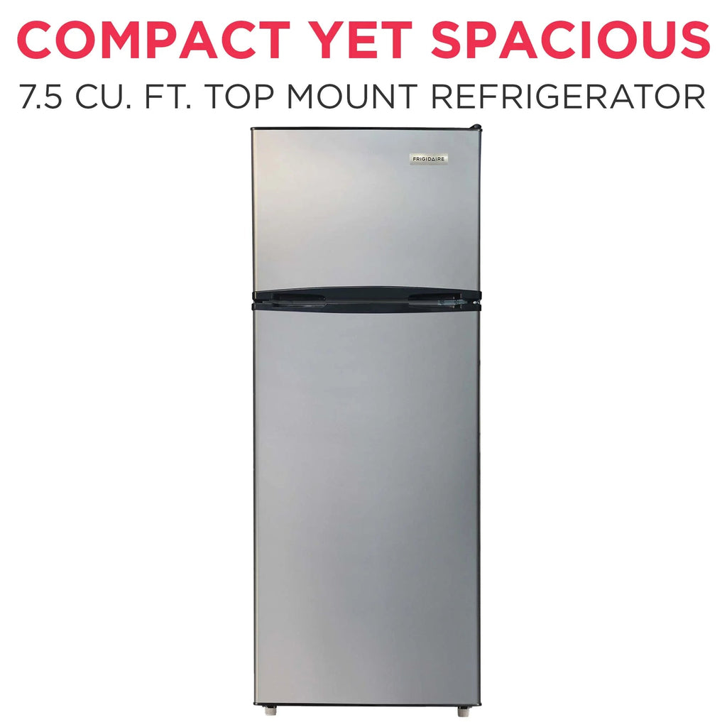 Frigidaire Top-Freezer Refrigerator 7.5 Cu. Ft. Stainless Look