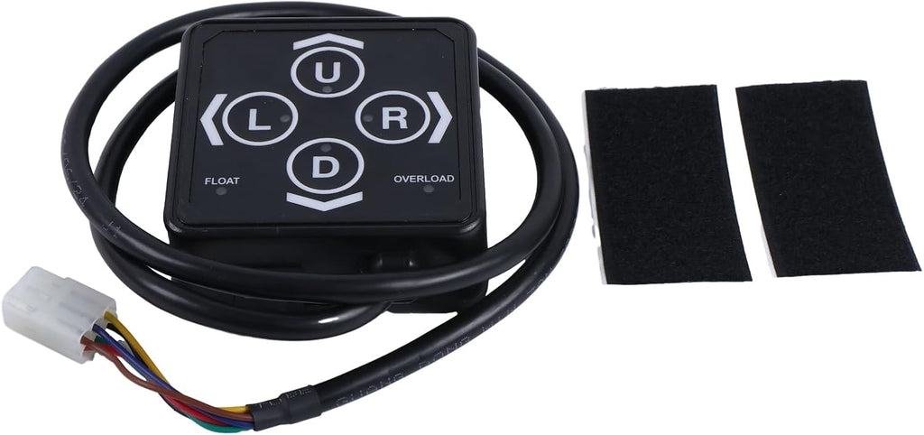 6 Plugs Membrane Switch Snow Plow Touch Pad Controller 22154 22690 56462 Compatible with Meyer E47 E57 E60 Snow Plows for Buyers 1306083 1306901