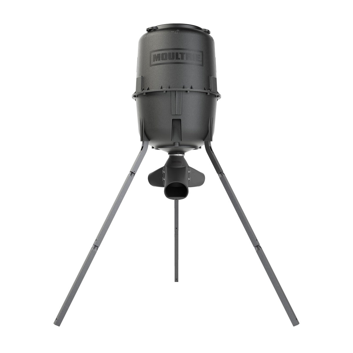 Moultrie Gravity Deer Feeder - Tripod Game Feeder - Easy Conversion Adapter - Protein Pellet Ready - Rugged No-Power Setup for Deer Management