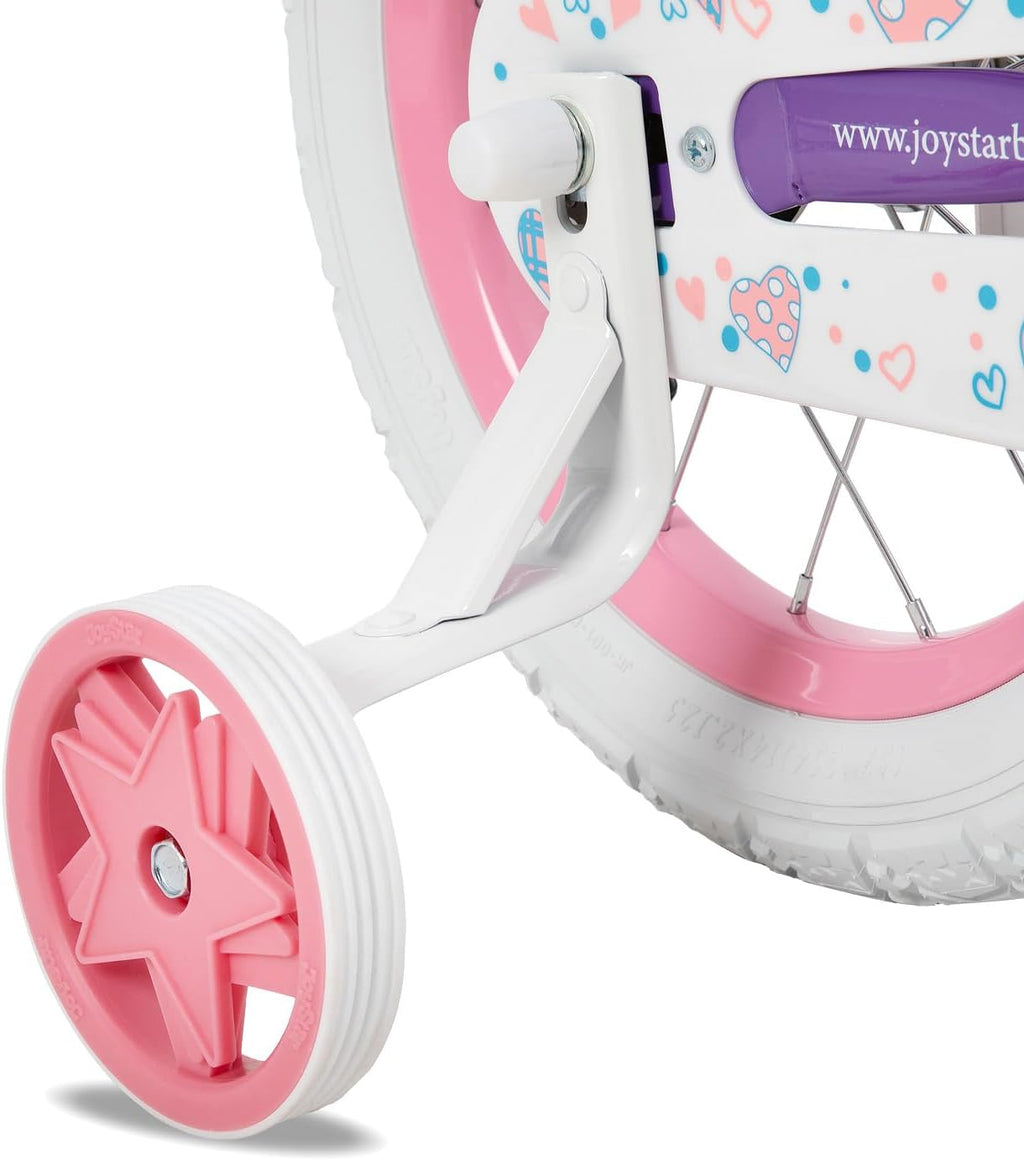 JOYSTAR Angel Girls Bike for Toddlers and Kids Ages 2-12 Years