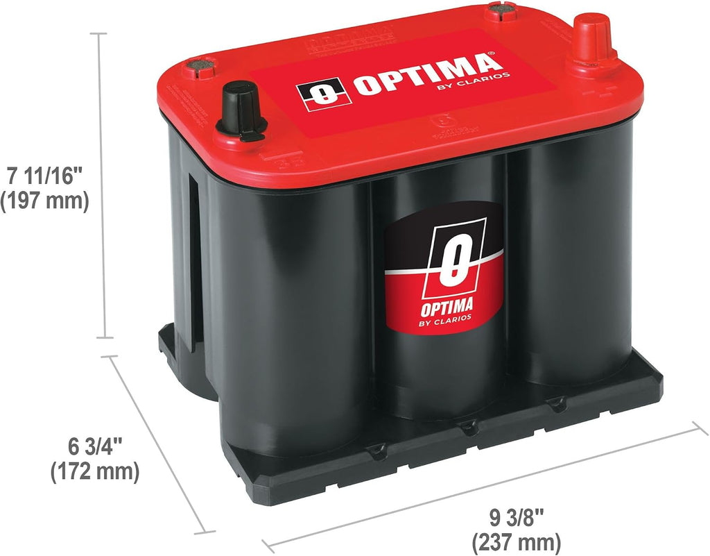 OPTIMA® Batteries High Performance 35 REDTOP® Sealed AGM Battery