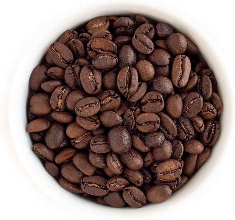 Fresh Roasted Coffee, Organic Bali Blue Moon Whole Bean Coffee, Medium Roast, USDA Organic, Kosher, 5 lb (80 oz)