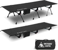 ONETIGRIS SUPRANUBIS Camping Cot, High/Low Options, Sturdy Support 330lbs