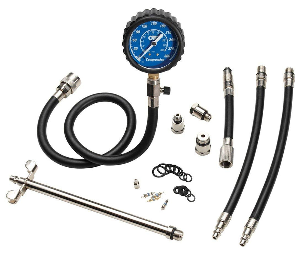 OTC 5605 Deluxe Compression Tester Kit for Gasoline Engines