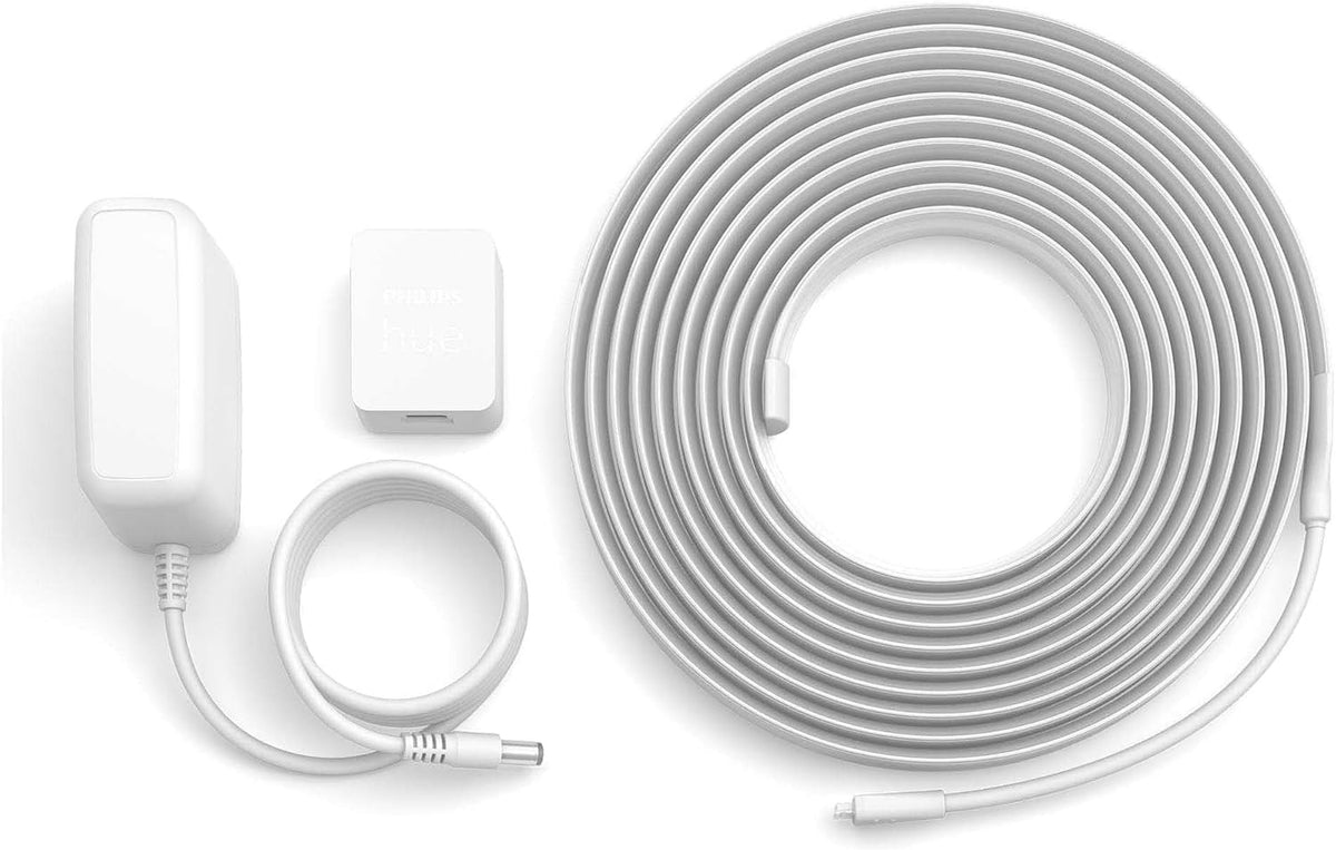 Philips Hue Indoor 16 Ft Smart LED Solo lightstrip Base Kit - 1 Pack - Control with Hue App - Compatible with Alexa, Google Assistant and Apple