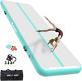 AKSPORT Gymnastics Air Mat Tumble Track Tumbling Mat Inflatable Floor Mats with Air Pump for Home