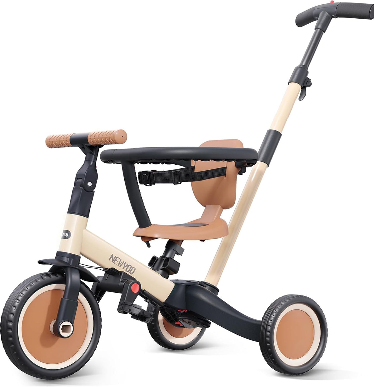 newyoo TR008 5-in-1 Tricycle for Toddlers 1-3, Toddler Bike, Birthday Gift