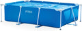 INTEX Metal Frame 9ft 10in x 6ft 6.75in x 29.5in Above Ground Swimming Pool