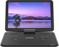 Boifun 17.5" Portable DVD Player with 15.6" Large HD Screen, Black