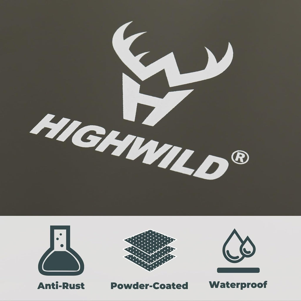 Highwild 12V Digital Deer Feeder Kit for Hunting, up to 8 Feed Times
