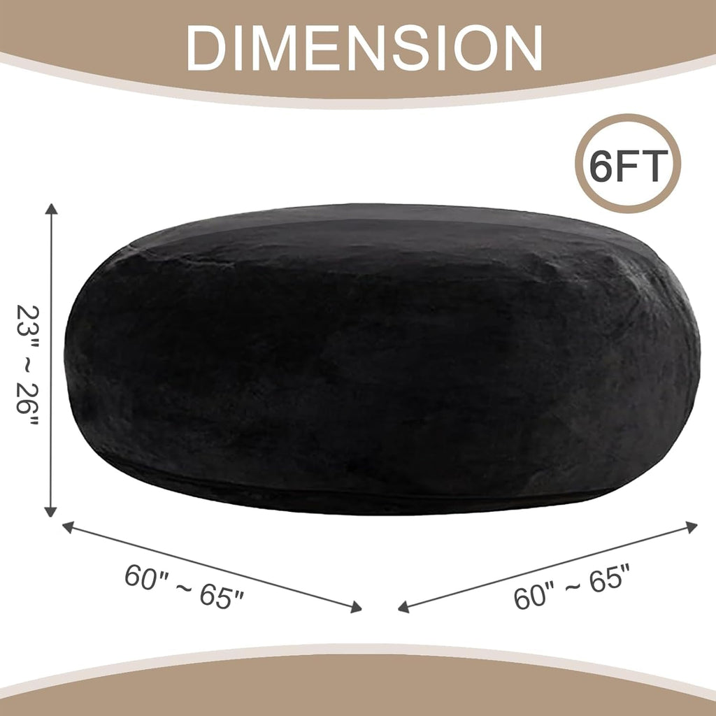 Big Bean Bag Chairs for Adults Comfy Living Room Furniture