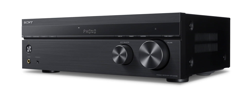 Sony STRDH190 2-ch Home Stereo Receiver with Phono Inputs & Bluetooth Black