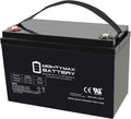 Mighty Max Battery 12V 125AH SLA Battery for Zoeller 508 Aquanot Backup Sump