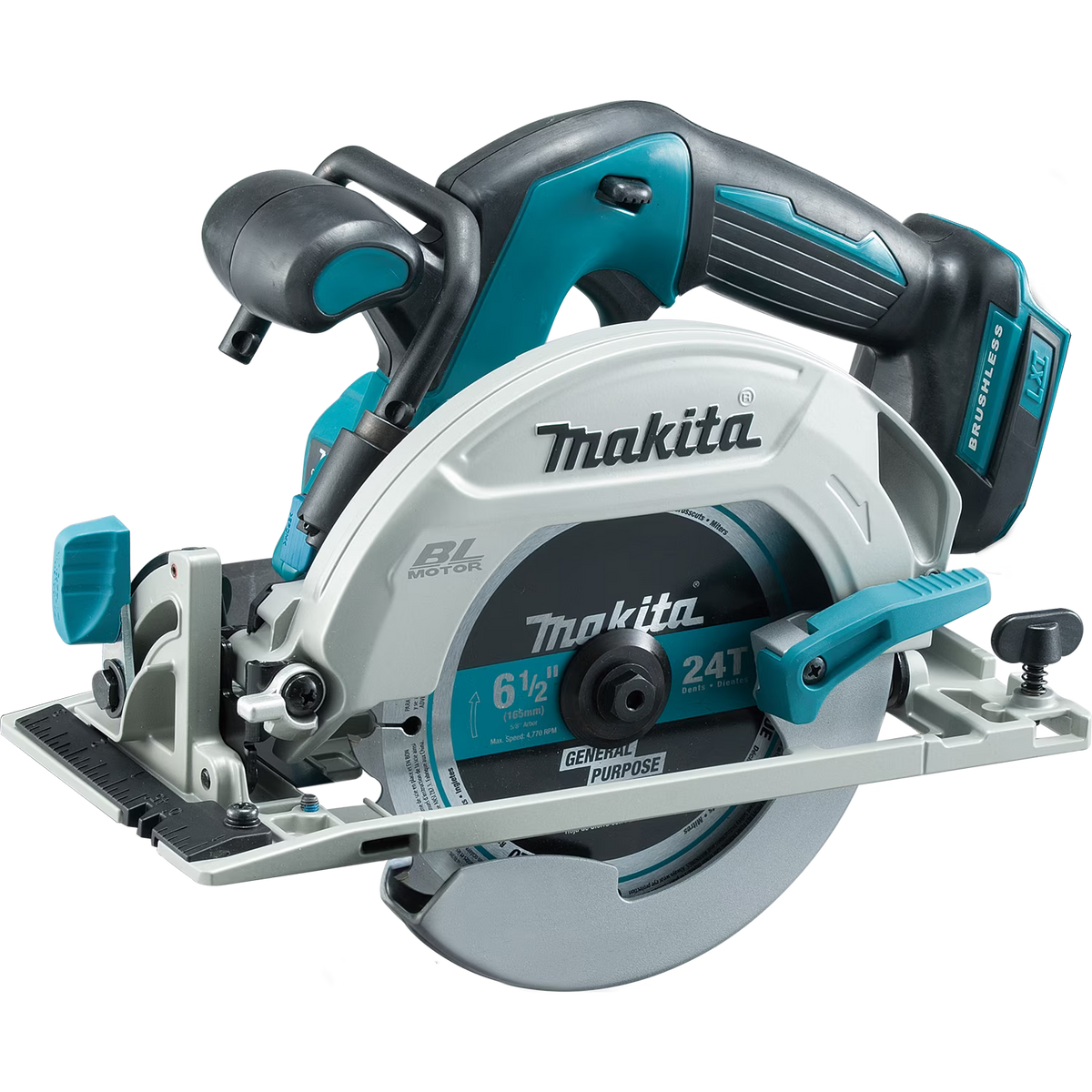 Makita 18V LXT Lithium Ion Brushless Cordless 6 1/2 in Circular Saw - XSH03Z Tool Only
