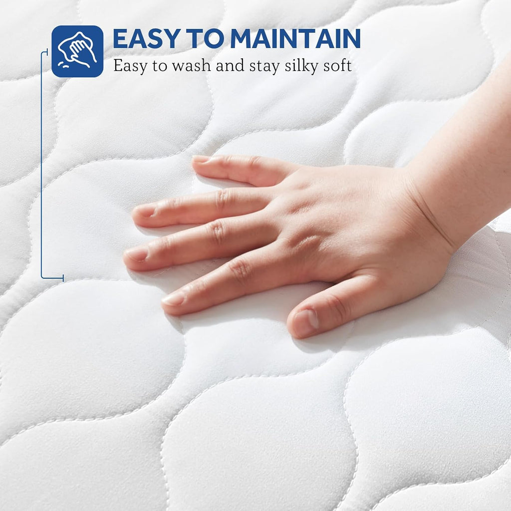 Sealy Heated Mattress Pad Queen Size Luxury Quilted Electric Bed Warmer