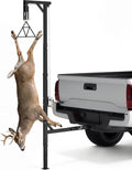 Mossy Oak Truck Hitch Game Hoist with Gambrel, 400 LB Capacity Deer Hanger