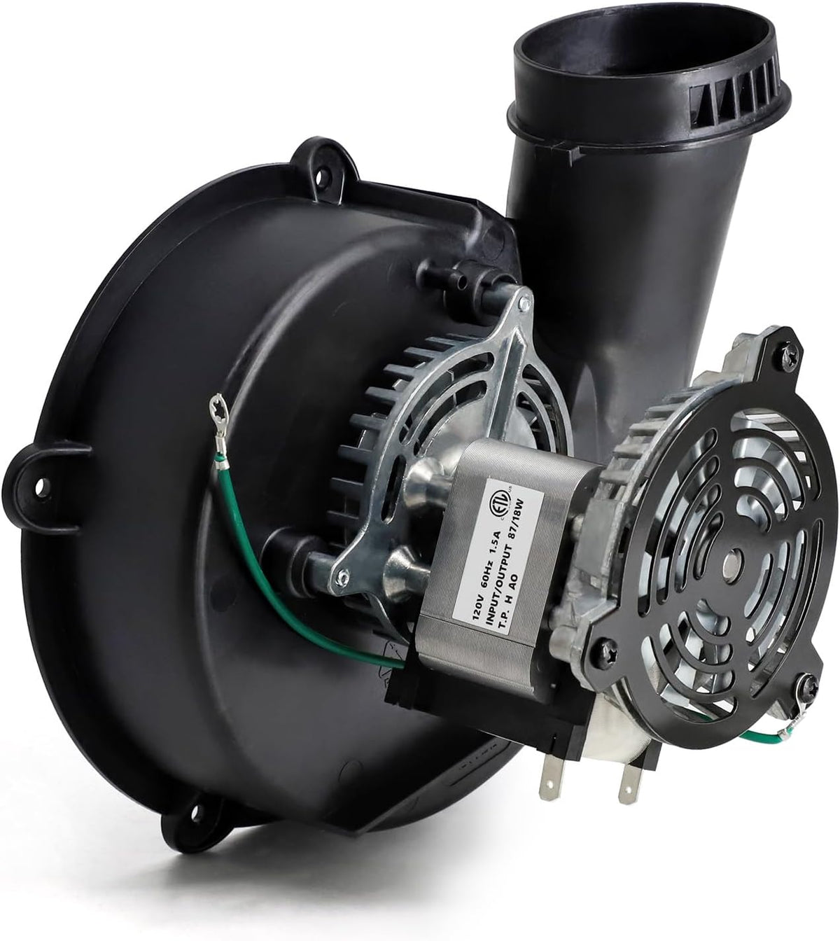 Draft Inducer Motor for Ametek 117104-01, Jakel Inc j238-150-1533 117847-00 & Rheem FB-RFB241 70-24157-03 Furnace Draft Inducer Blower Motor for