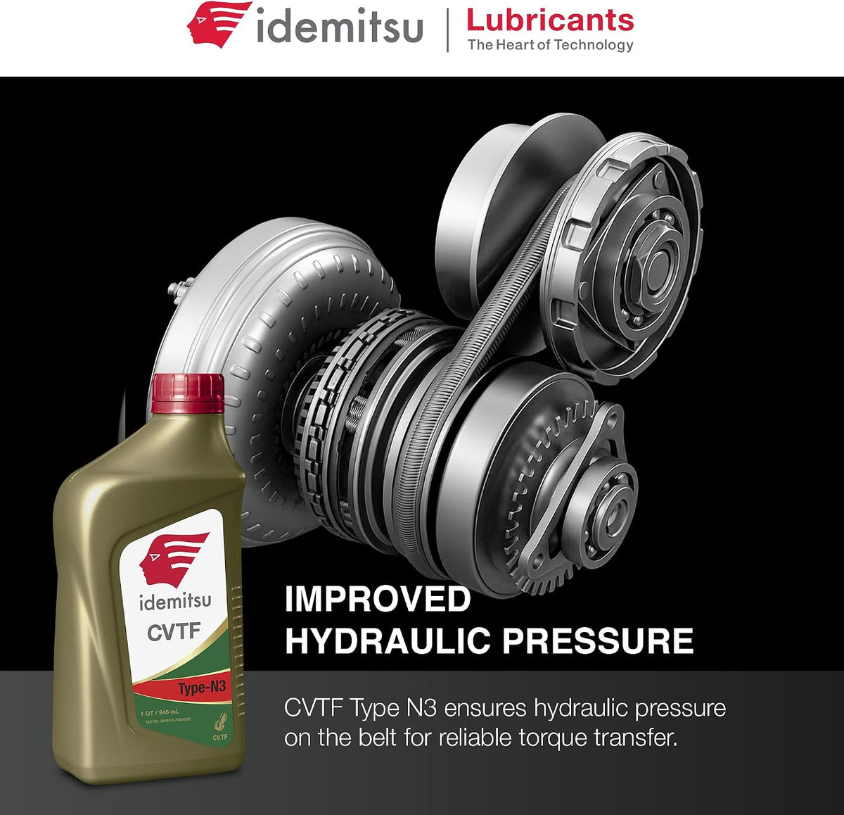 Idemitsu CVT Type N3 (NS-3) Transmission Fluid – 1 Qt, 6 Pack
