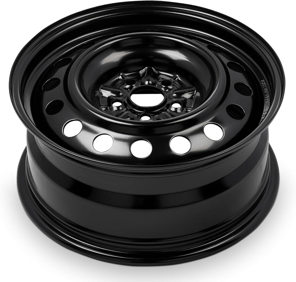 For 2009-2019 Toyota Corolla Rims 16 Inch Painted Black Car Rim - OE Direct Replacement - Road Ready Car Wheel