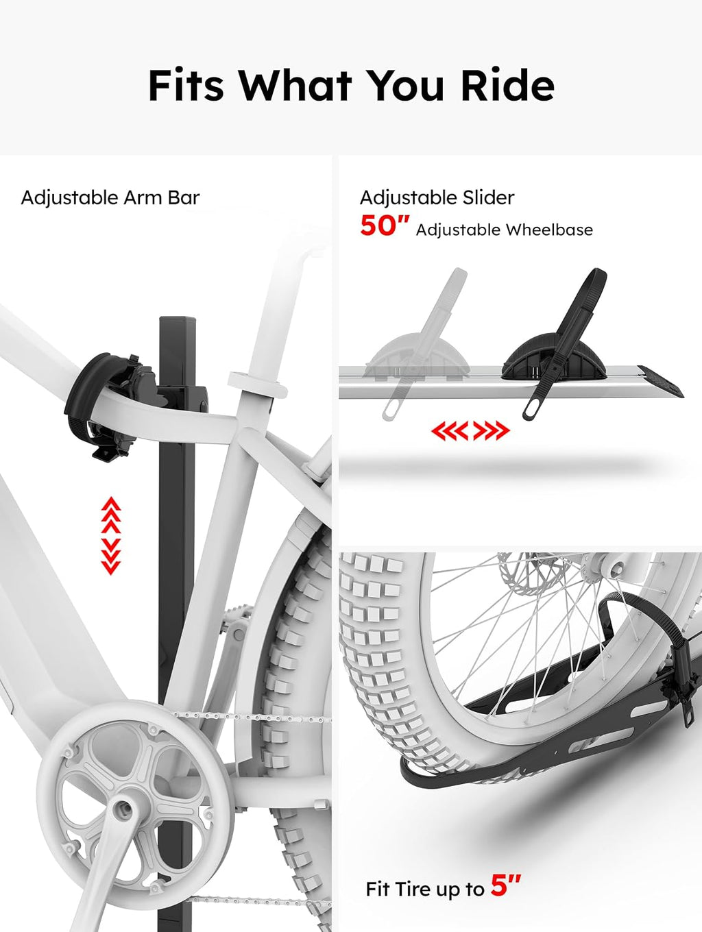 Young Hitch Mount Single Bike Rack with Ramp, 100 lbs Capacity