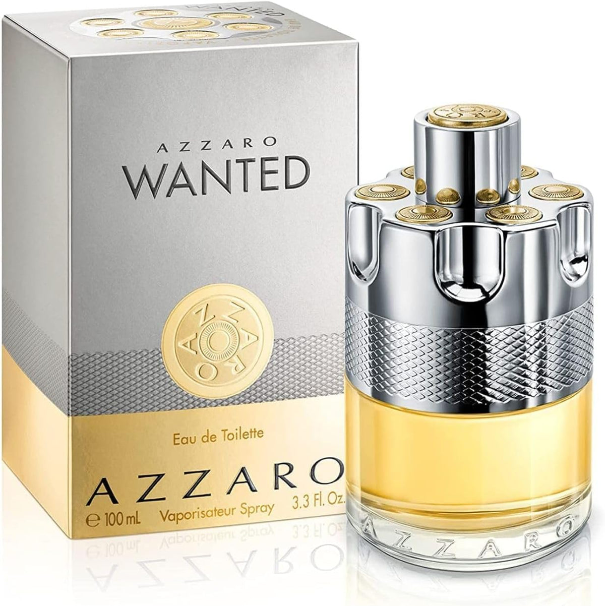 Azzaro Wanted Eau de Toilette Woody Citrus Men's Cologne - 3.3 Fl Oz