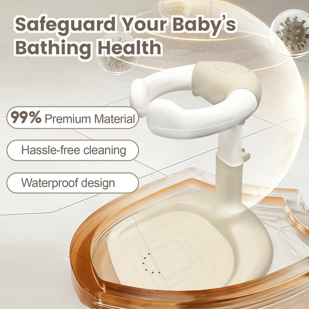Baby Shower Stand, Sit & Stand Bath Support for Toddlers